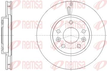 Remsa 62130.10 - Əyləc Diski furqanavto.az