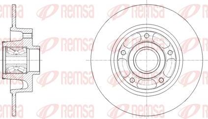 Remsa 62138.00 - Əyləc Diski furqanavto.az