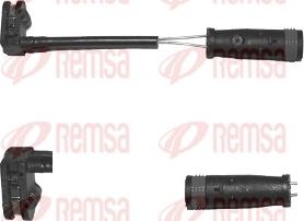 Remsa 001076 - Сигнализатор, износ тормозных колодок furqanavto.az