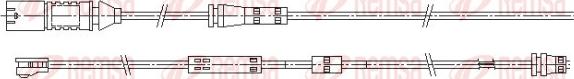 Remsa 001180 - Xəbərdarlıq Kontakt, əyləc padinin aşınması furqanavto.az