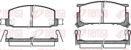 BENDIX 333025 - Əyləc altlığı dəsti, əyləc diski furqanavto.az