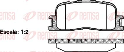 HELLA PAGID 355034101 - Əyləc altlığı dəsti, əyləc diski furqanavto.az