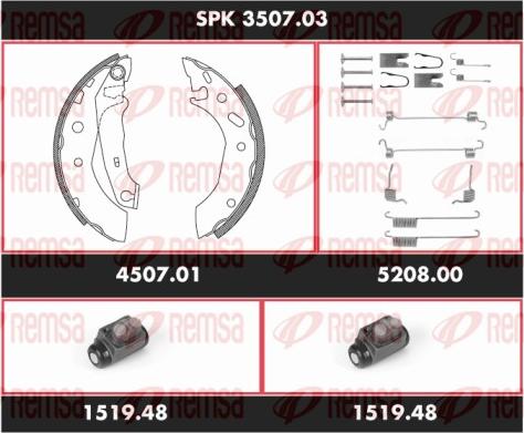 Remsa SPK 3507.03 - Əyləc Başlığı Dəsti furqanavto.az