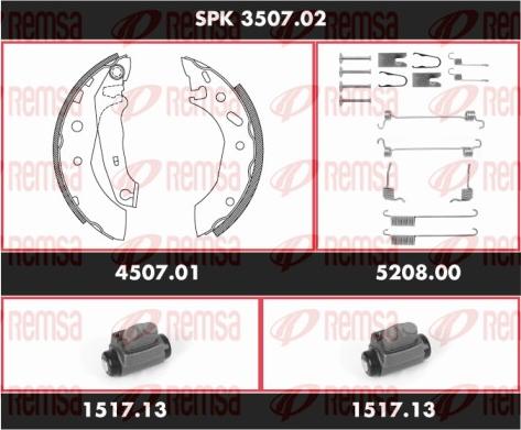 Remsa SPK 3507.02 - Əyləc Başlığı Dəsti furqanavto.az