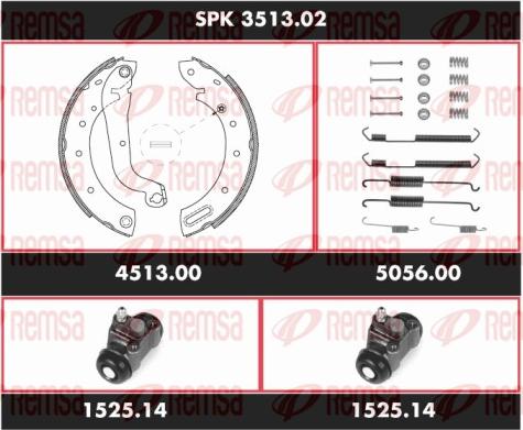 Remsa SPK 3513.02 - Əyləc Başlığı Dəsti furqanavto.az