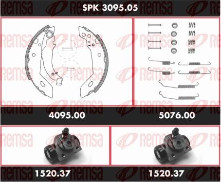 Remsa SPK 3095.05 - Əyləc Başlığı Dəsti furqanavto.az