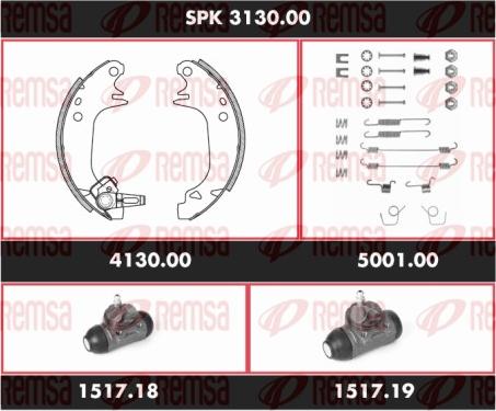 Remsa SPK 3130.00 - Əyləc Başlığı Dəsti furqanavto.az