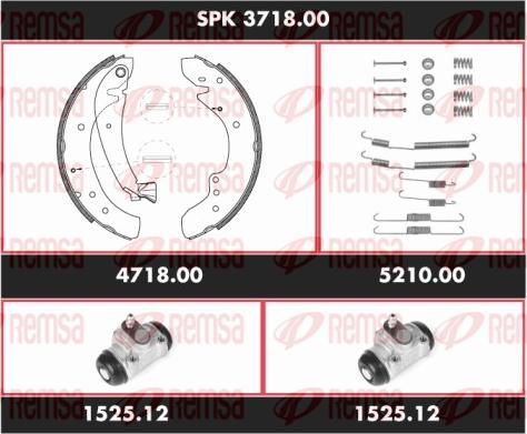 Remsa SPK 3718.00 - Əyləc Başlığı Dəsti furqanavto.az