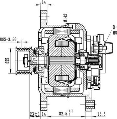 Remy 19092100 - Alternator furqanavto.az