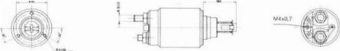 Remy 19025645 - Solenoid açarı, başlanğıc furqanavto.az