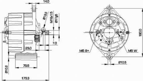 Remy 19025075 - Alternator furqanavto.az