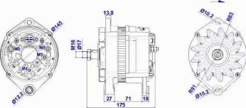 Remy 19025101 - Alternator furqanavto.az