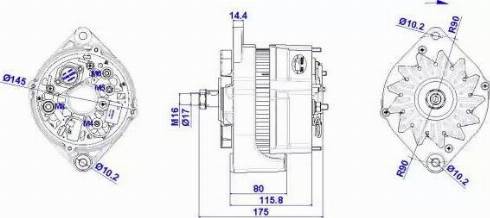 Remy 19025102 - Alternator furqanavto.az