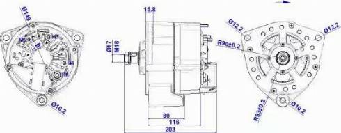 Remy 19025112 - Alternator furqanavto.az