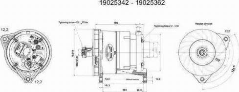 Remy 19025331 - Alternator furqanavto.az