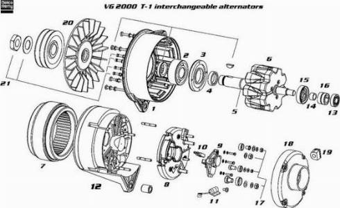 Remy 19025339 - Alternator furqanavto.az