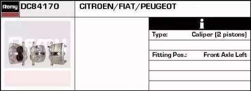 Remy DC84170 - Əyləc kaliperi furqanavto.az