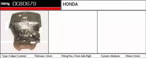 Remy DC80679 - Əyləc kaliperi furqanavto.az
