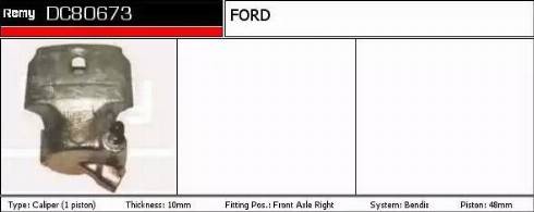 Remy DC80673 - Əyləc kaliperi furqanavto.az
