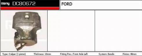 Remy DC80672 - Əyləc kaliperi furqanavto.az