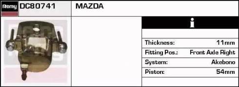 Remy DC80741 - Əyləc kaliperi furqanavto.az