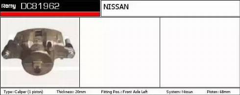 Remy DC81962 - Əyləc kaliperi furqanavto.az
