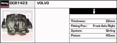 Remy DC81423 - Əyləc kaliperi furqanavto.az
