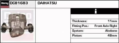 Remy DC81683 - Əyləc kaliperi furqanavto.az