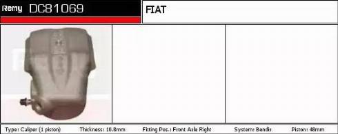 Remy DC81069 - Əyləc kaliperi furqanavto.az