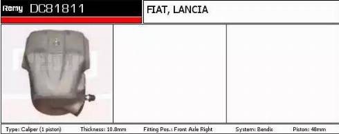 Remy DC81811 - Əyləc kaliperi furqanavto.az