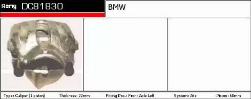 Remy DC81830 - Əyləc kaliperi furqanavto.az