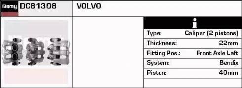 Remy DC81308 - Əyləc kaliperi furqanavto.az