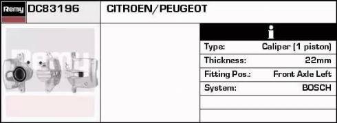Remy DC83196 - Əyləc kaliperi furqanavto.az