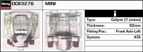 Remy DC83276 - Əyləc kaliperi furqanavto.az