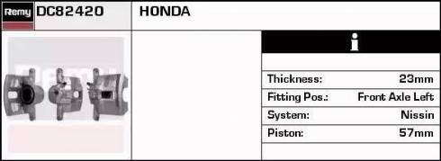 Remy DC82420 - Əyləc kaliperi furqanavto.az