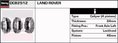 Remy DC82512 - Əyləc kaliperi furqanavto.az