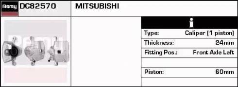 Remy DC82570 - Əyləc kaliperi furqanavto.az