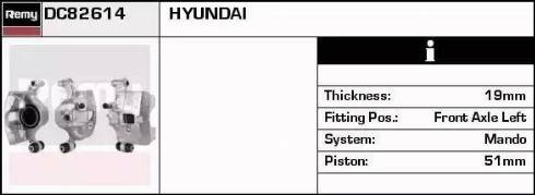 Remy DC82614 - Əyləc kaliperi furqanavto.az