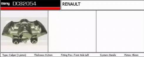 Remy DC82054 - Əyləc kaliperi furqanavto.az