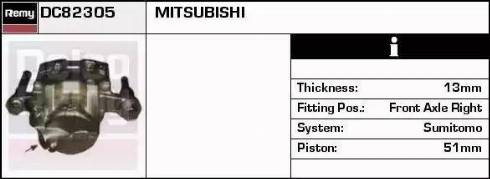Remy DC82305 - Əyləc kaliperi furqanavto.az