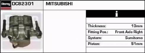 Remy DC82301 - Əyləc kaliperi furqanavto.az