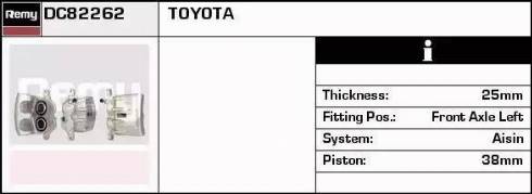 Remy DC82262 - Əyləc kaliperi furqanavto.az