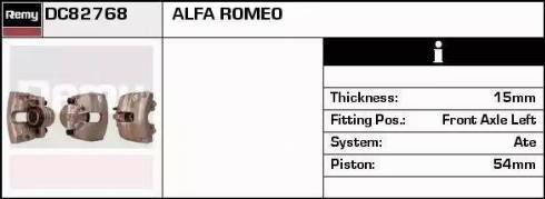 Remy DC82768 - Əyləc kaliperi furqanavto.az