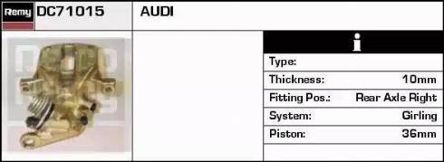 Remy DC71015 - Əyləc kaliperi furqanavto.az