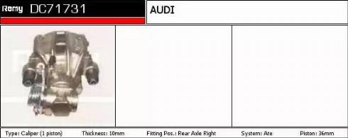 Remy DC71731 - Əyləc kaliperi furqanavto.az