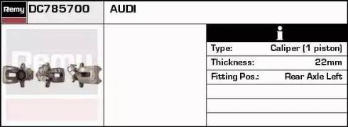 Remy DC785700 - Əyləc kaliperi furqanavto.az