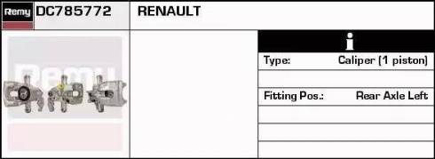 Remy DC785772 - Əyləc kaliperi furqanavto.az