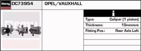 Remy DC73954 - Əyləc kaliperi furqanavto.az