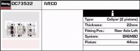 Remy DC73532 - Əyləc kaliperi furqanavto.az