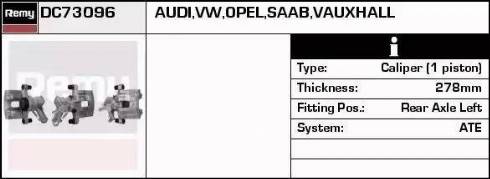 Remy DC73096 - Əyləc kaliperi furqanavto.az